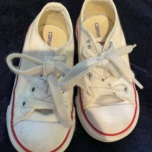 COPY - Converse white shoes.